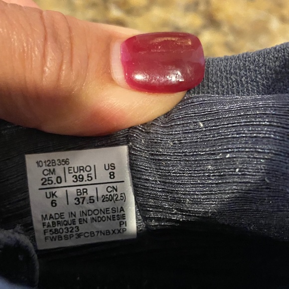 Asics Gel-Nimbus 25 Shoes - Gray with Pink and Blue Gradient - Picture 7 of 8